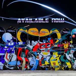 Primitive x Transformers Skateboard Decks
