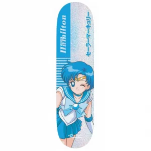 Primitive x Sailor Moon Hamilton Sailor Mercury Skateboard Deck