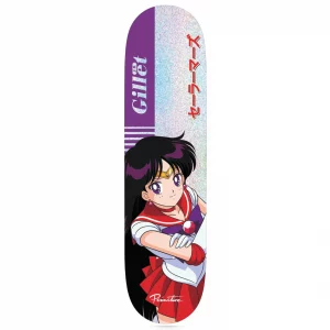 Primitive x Sailor Moon Team Skateboard Deck 8.38 Jupiter Mars Mercury Hook-Ups 
