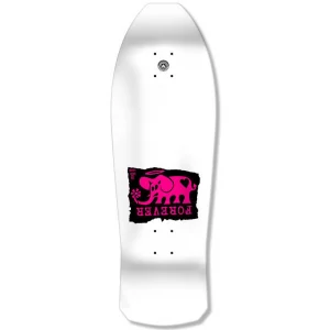 Black Label Grosso Forever 1989 Reissue Skateboard Deck White Top