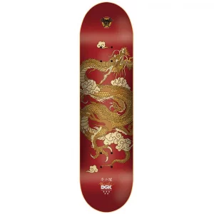 DGK x Bruce Lee Golden Dragon Lenticular 8.25" Skateboard Deck Dragon View