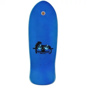 Santa Cruz SMA Natas Panther 3 Reissue Skateboard Deck Pearl Blue Top