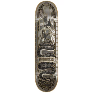 Real Donnelley Cathedral 8.25" Skateboard Deck Silver Foil Limited Edition