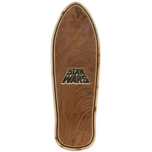 Santa Cruz x Star Wars Darth Vader Wood Inlay Skateboard Deck top