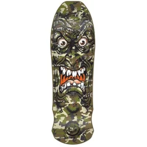 Santa Cruz Roskopp Face Reissue Skateboard Deck Camo