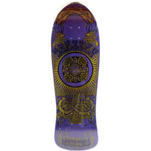 Santa Cruz Dressen Roses Reissue Deck Purple