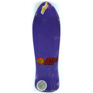 Santa Cruz Dressen Roses Reissue Deck Purple Top