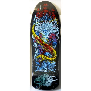 Santa Cruz Jessee Neptune Reissue Skateboard Deck Black Color Variation 2
