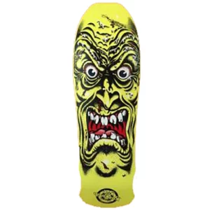 Santa Cruz Roskopp Face Reissue Deck Yellow