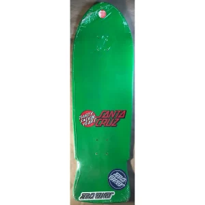 Santa Cruz Roskopp Target 1 Reissue Skateboard Deck Green Top