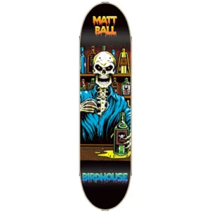Birdhouse Ball Dino's Bar Skateboard Deck