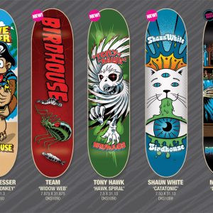 Birdhouse Ball Dino’s Bar Skateboard Deck
