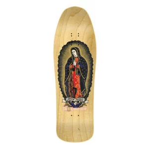 Santa Cruz Jessee Guadalupe Skateboard Deck Natural