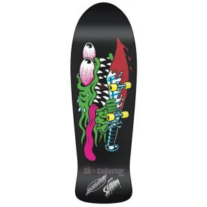 Santa Cruz Slasher Reissue Skateboard Deck Black (2011)