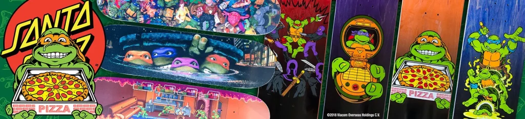 Santa Cruz x Teenage Mutant Ninja Turtles Header