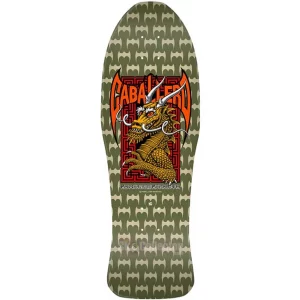 Bones Brigade Series 13 Caballero Reissue Deck Green