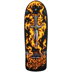 Bones Brigade Series 4 Guerrero Reissue Deck Metallic Black