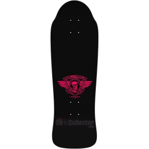 Top view of Bones Brigade McGill Series 14 Skull & Snake Reissue Deck Blacklight