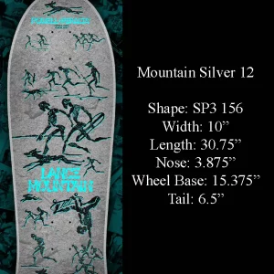 Bones Brigade Series 12 Mountain Reissue Deck Silver Card
