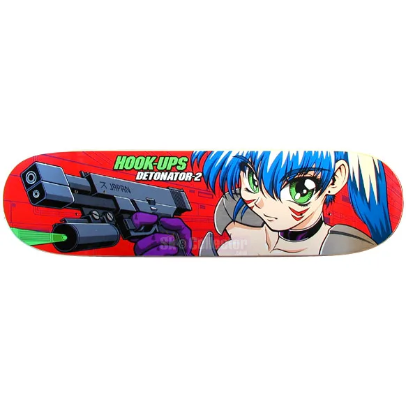 Horizontal view of Hook-Ups Detonator 2 Deck