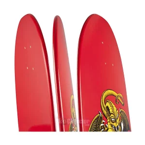 Painted rails on Powell Peralta Caballero Dragon II Reissue Deck Red