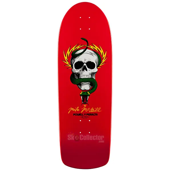 Skateboard Deck Powell Peralta McGill Skull And Snake Rasta - Réédition Old School