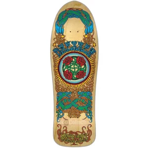 Santa Cruz Dressen Roses Reissue Deck Natural