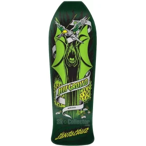 Santa Cruz Grosso Demon Reissue Deck Green Candy Metallic