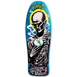 Santa Cruz Kendall Atomic Man Deck Blue