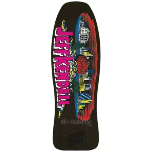 Santa Cruz Kendall Pumpkin Reissue Deck Black