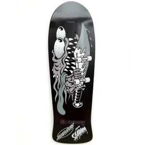 Santa Cruz Meek Slasher Reissue Skateboard Deck Ashes to Ashes