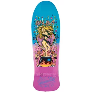 Santa Cruz Salba Witch Doctor Reissue Deck Candy Metallic Fade