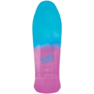 Top view of Santa Cruz Salba Witch Doctor Reissue Deck Candy Metallic Fade