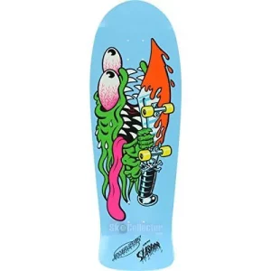 Santa Cruz Meek Slasher 30th Anniversary Reissue Deck Blue