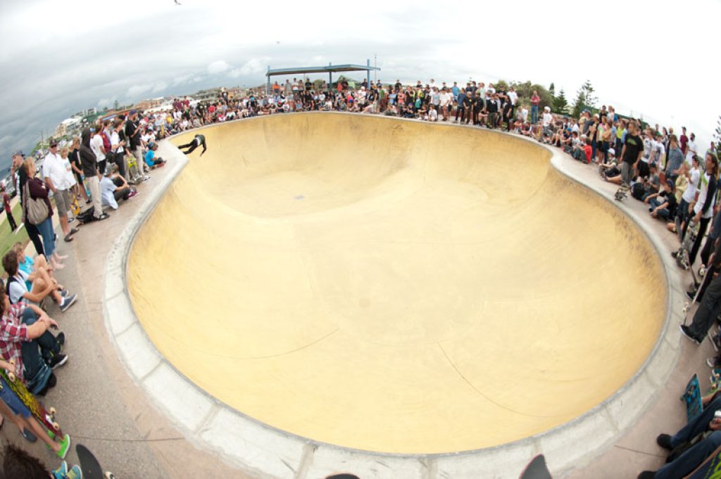 Newcastle Skatepark demo